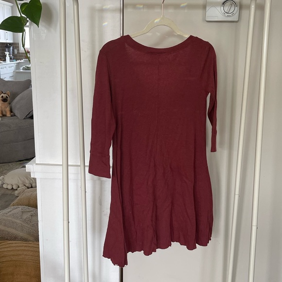 TNA Flowy ribbed dress XXS - Picture 2 of 3